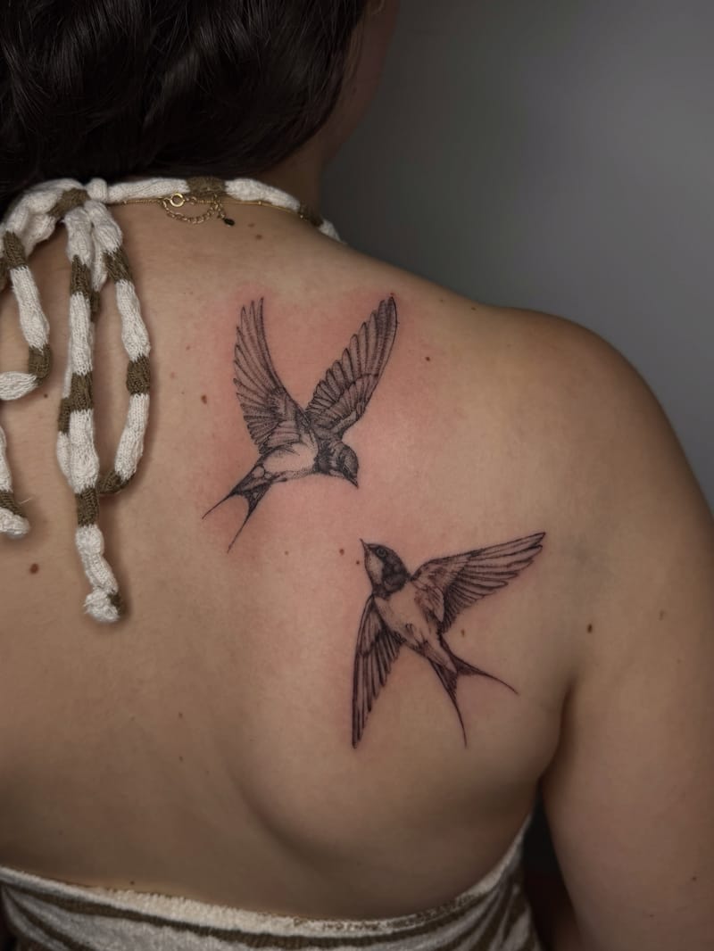 Ellen Rose Tattoo